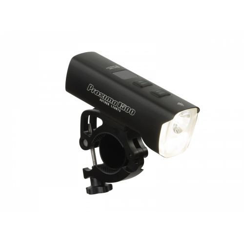 Фонарь передний Author PROXIMA 1500 lm / HB 22-38 mm USB Alloy, черный
