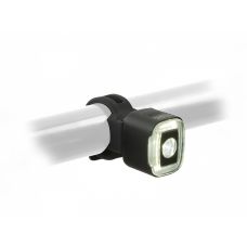 Фонарь передний Author CUBUS 250 lm White USB, алюминий - черный/прозрачная линза