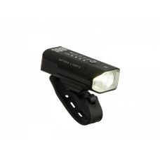 Фонарь передний Author DoubleShot 600 lm USB Alloy, черный/прозрачная-красная линзы