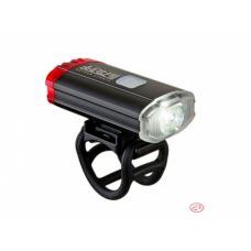 Фонарь передний Author A-DoubleShot 250/12 lm USB с задним красным светом