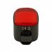 Фонарь мигалка задний Author Cubus USB CobLed 50 lm, черный с красным рефлектором