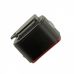 Фонарь мигалка задний Author Cubus USB CobLed 50 lm, черный с красным рефлектором
