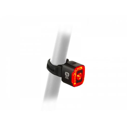 Фонарь мигалка задний Author Cubus/Brake USB CobLed 70 lm Alloy черный/красная линза