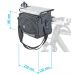 Сумка на руль Author A-H735 QRA X7 d.25,4/ d.31,8mm, с местом для карты