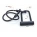 Замок Author U-lock & Cable Lock AUL Cliff ART 150x75 мм / диаметр 12x1000 мм, цвет: черный