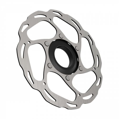 Тормозной диск ABS-PR90 center lock, d.180mm, серебристый