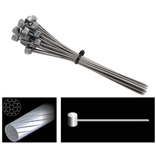 Тросик тормозной Author ABS-Lb-Mtb 1,5x2000mm (10pcs in pack)  (silver) серебристый