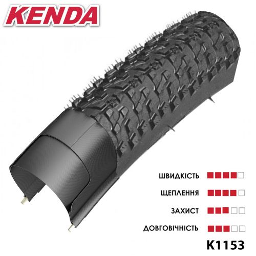 Покрышка KENDA 26X2.10 K-1153, APTOR, категория-MTB(Cross Country)