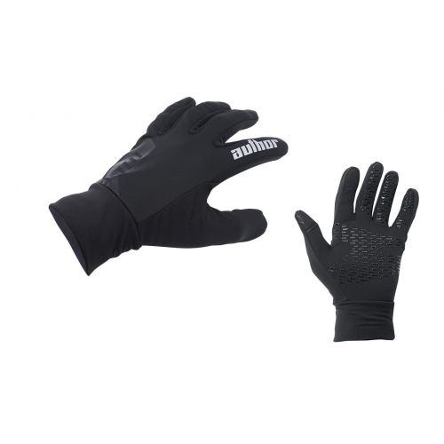 Перчатки осенние  Author Windster, размер M (21 cm), черные
