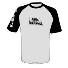 Футболка Author Gang, размер XXL, цвет серо/чёрный Футболка Author Gang, размер XXL, цвет серо/чёрный